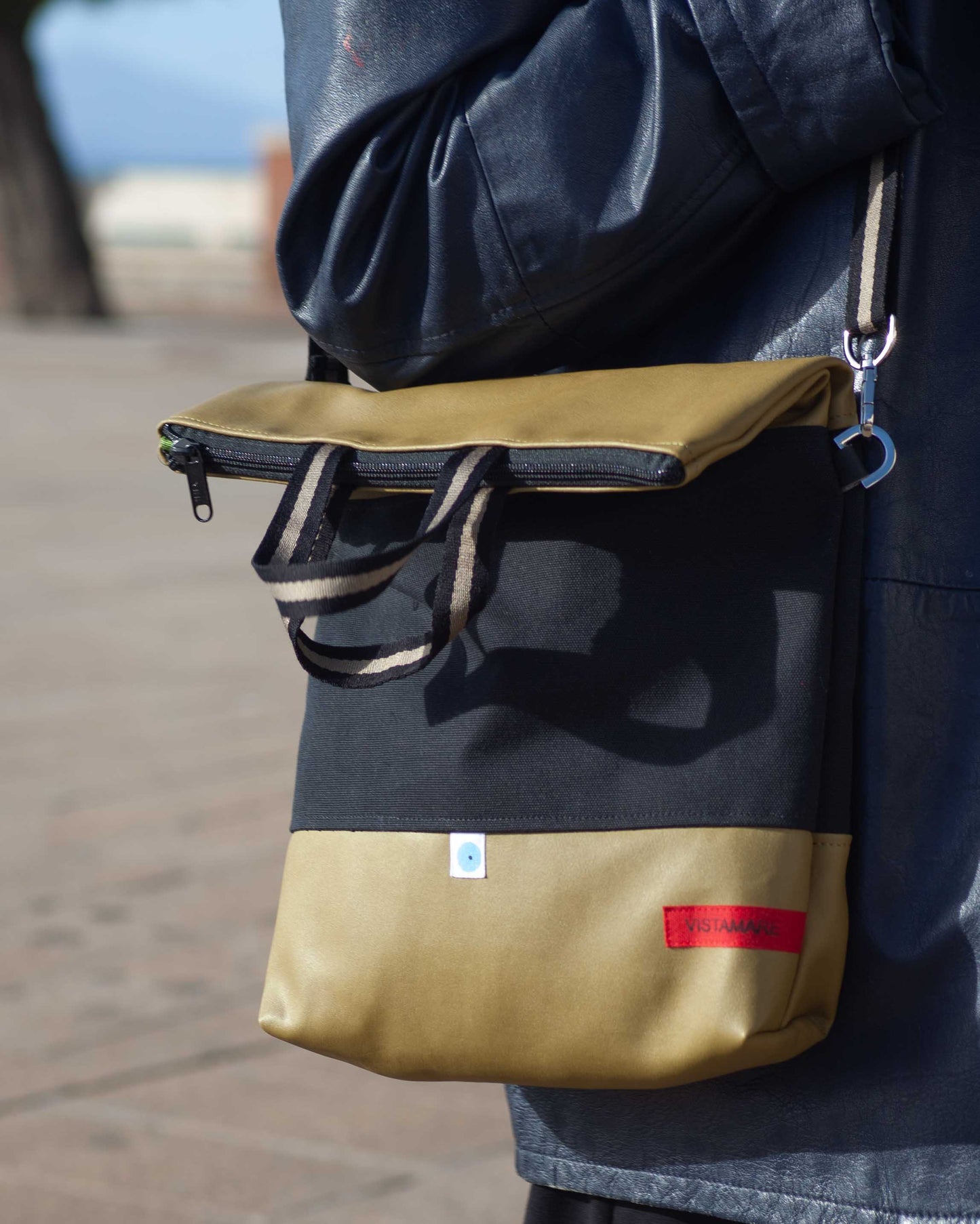 EASY BAG SIENA verde | nero