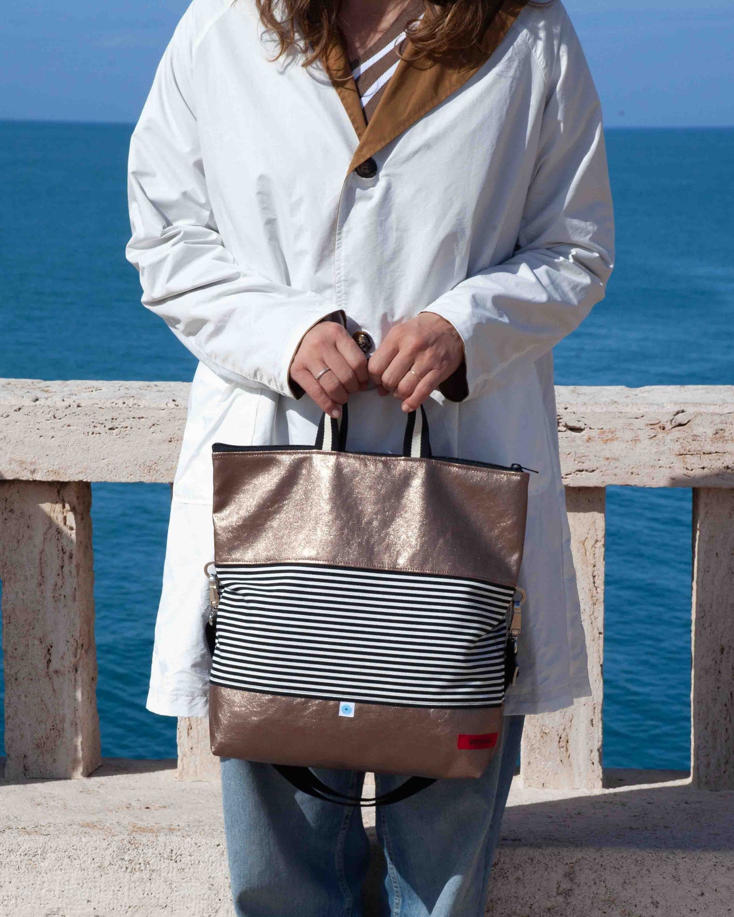BAG WITH STRIPES