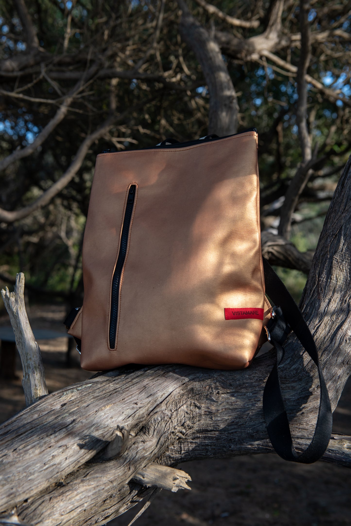 ZAINO TETI oro cipria I nero