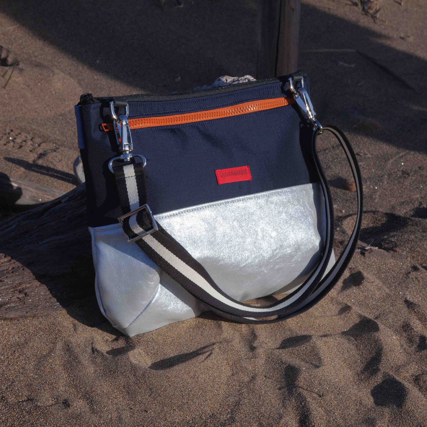 PIANOSA BIG argento lunare I navy I lavanda