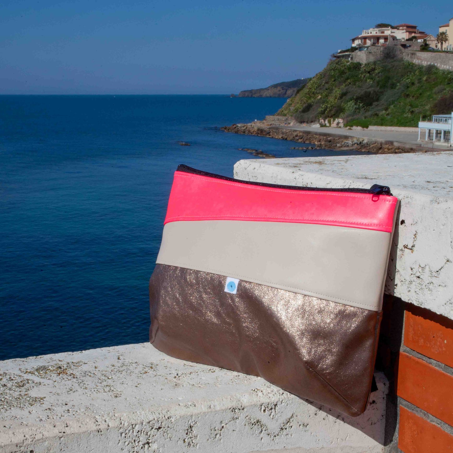 PIANOSA BIG bronzo I crema I fucsia