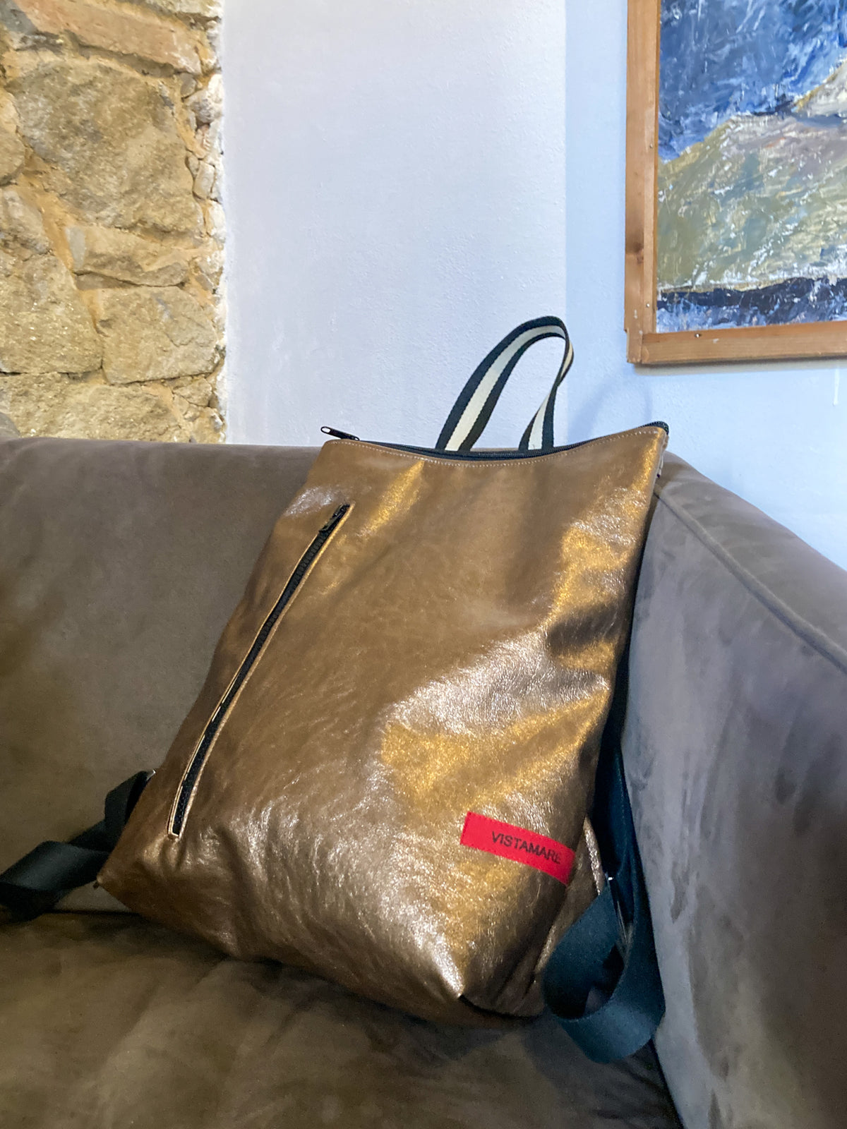 TETI BACKBAG bronze