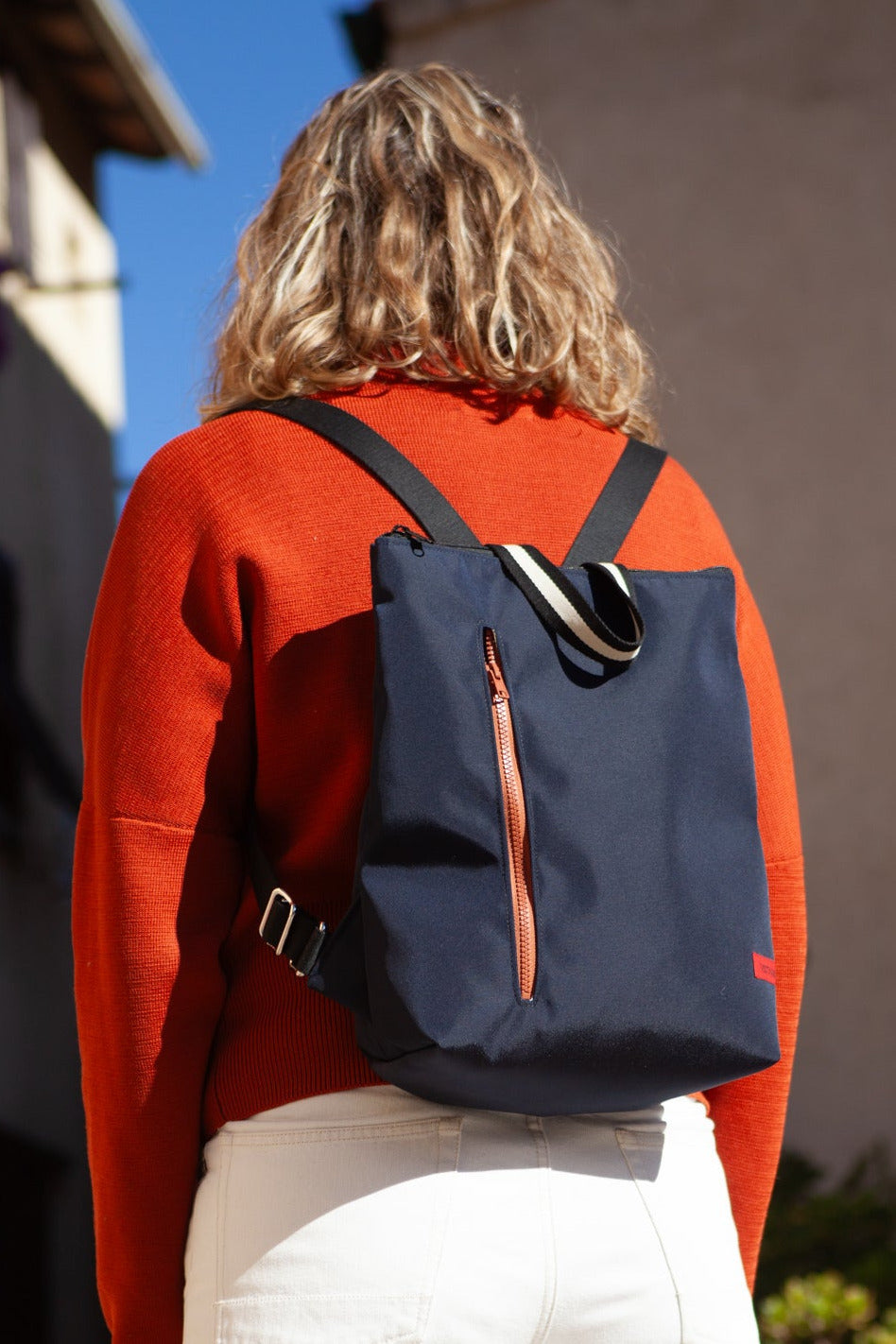 TETI BACKBAG racing blu