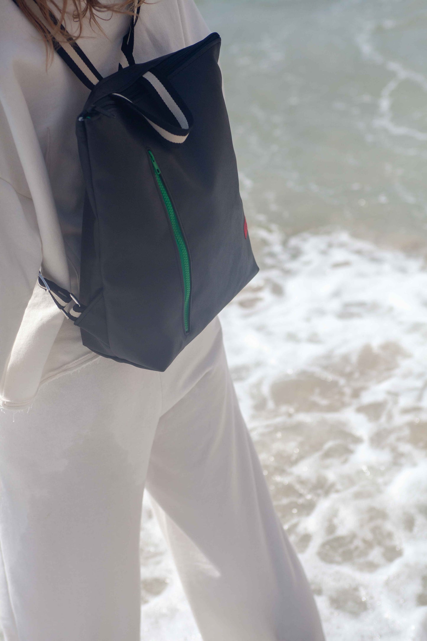 ZAINO TETI nero I verde