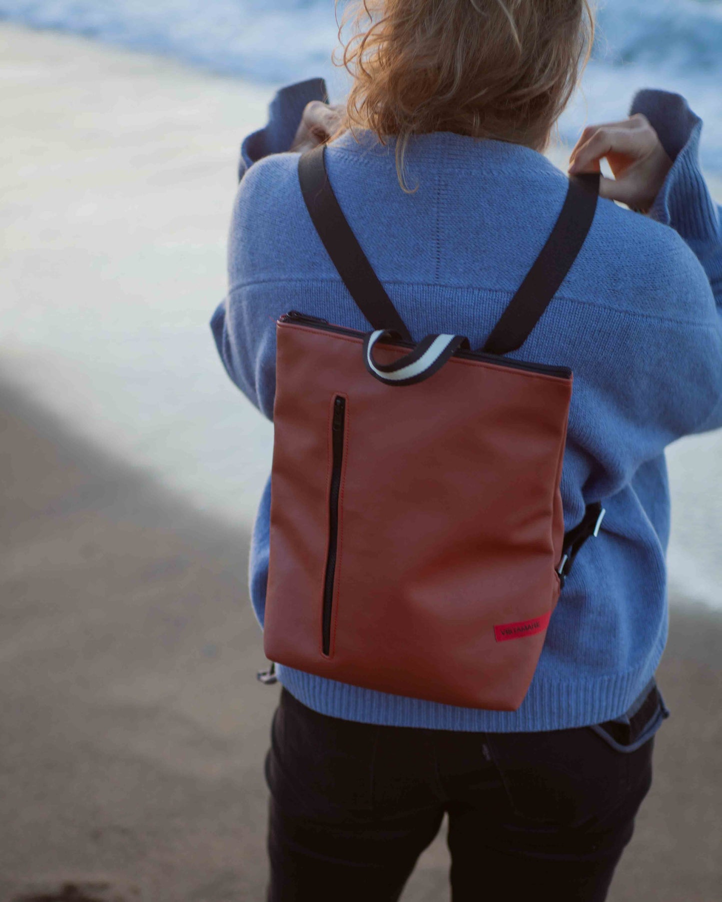 ZAINO TETI ruggine I nero