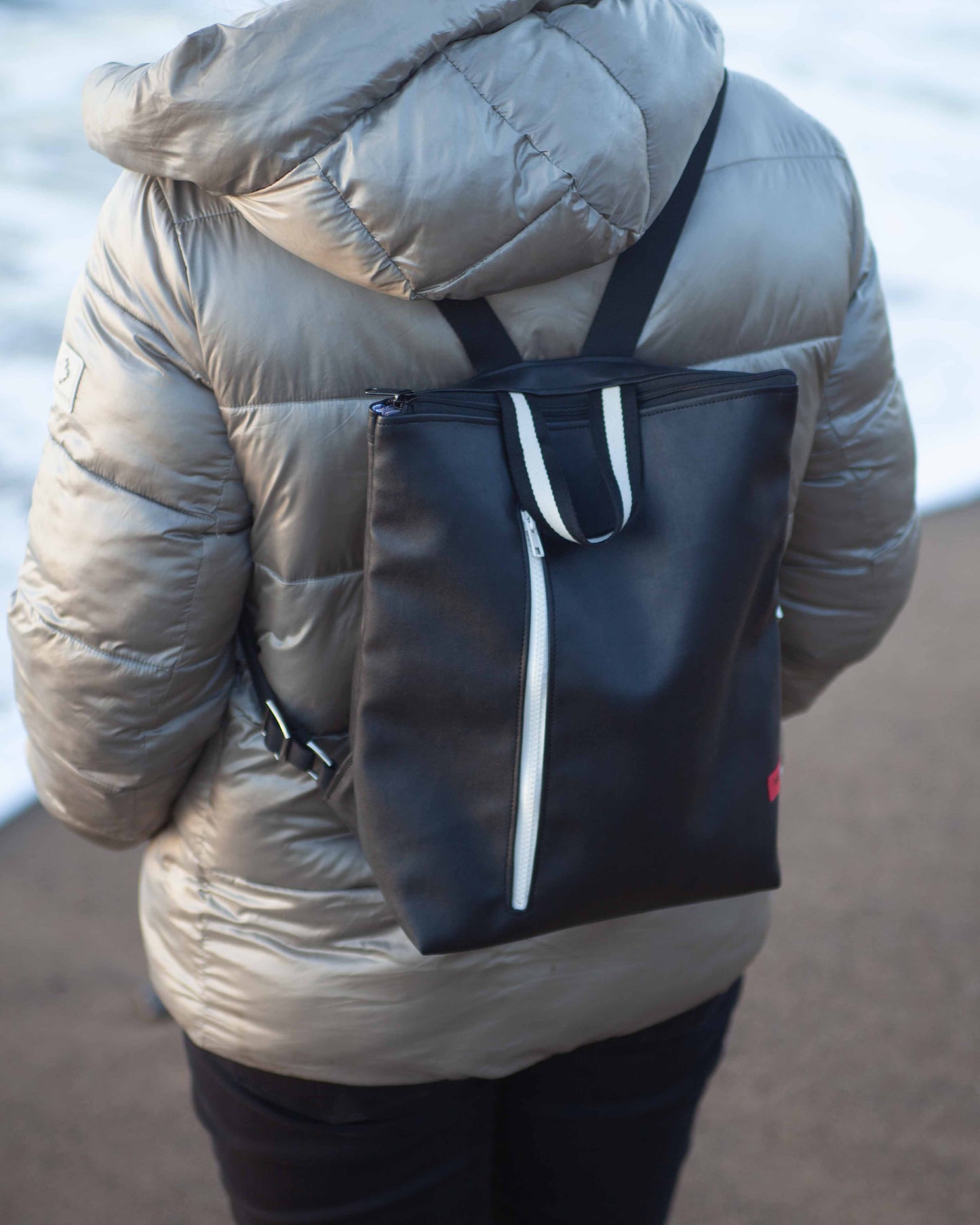 ZAINO TETI nero I crema