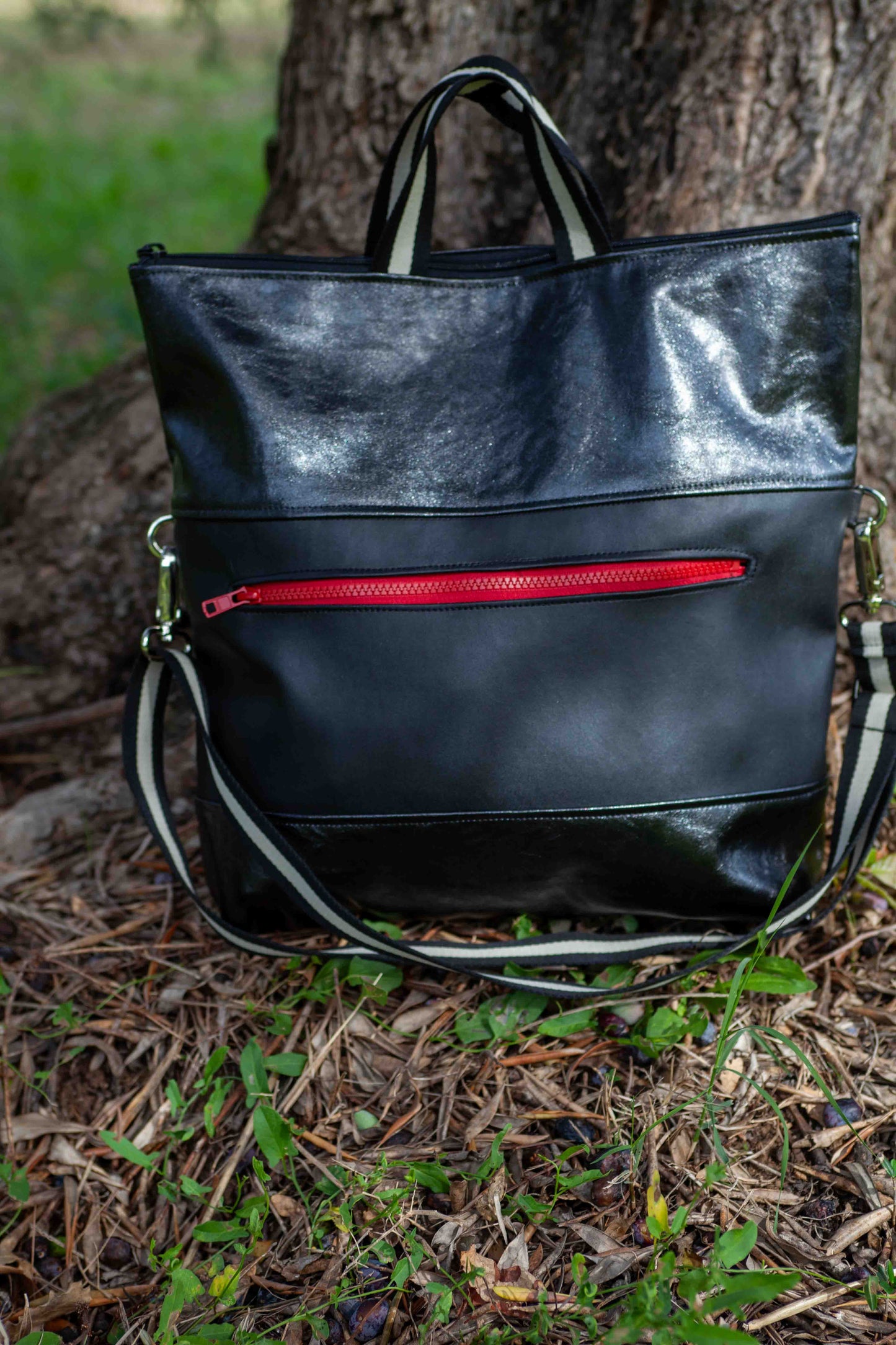 EASY BIG ROMA pirite lamè I nero