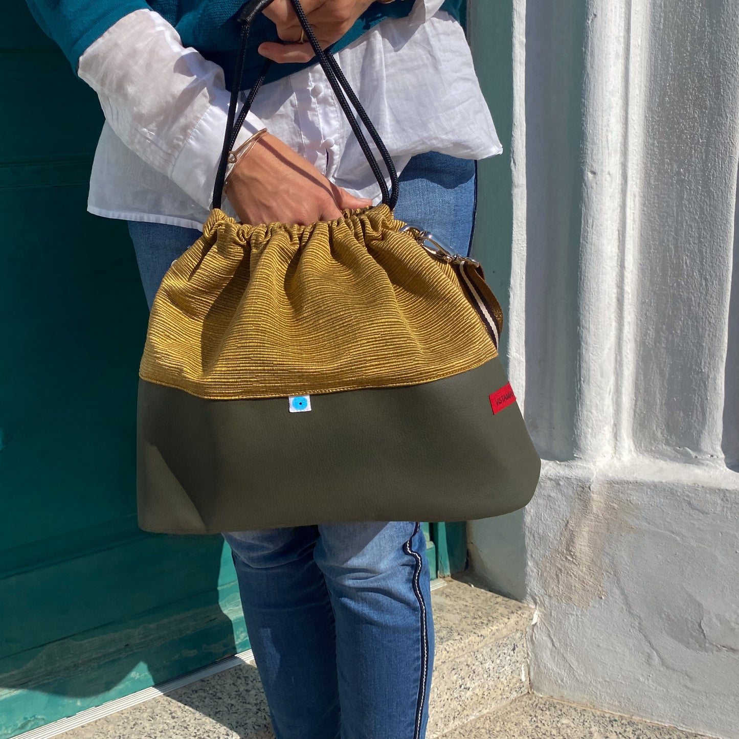 CAPRAIA BIG verde bosco | oro