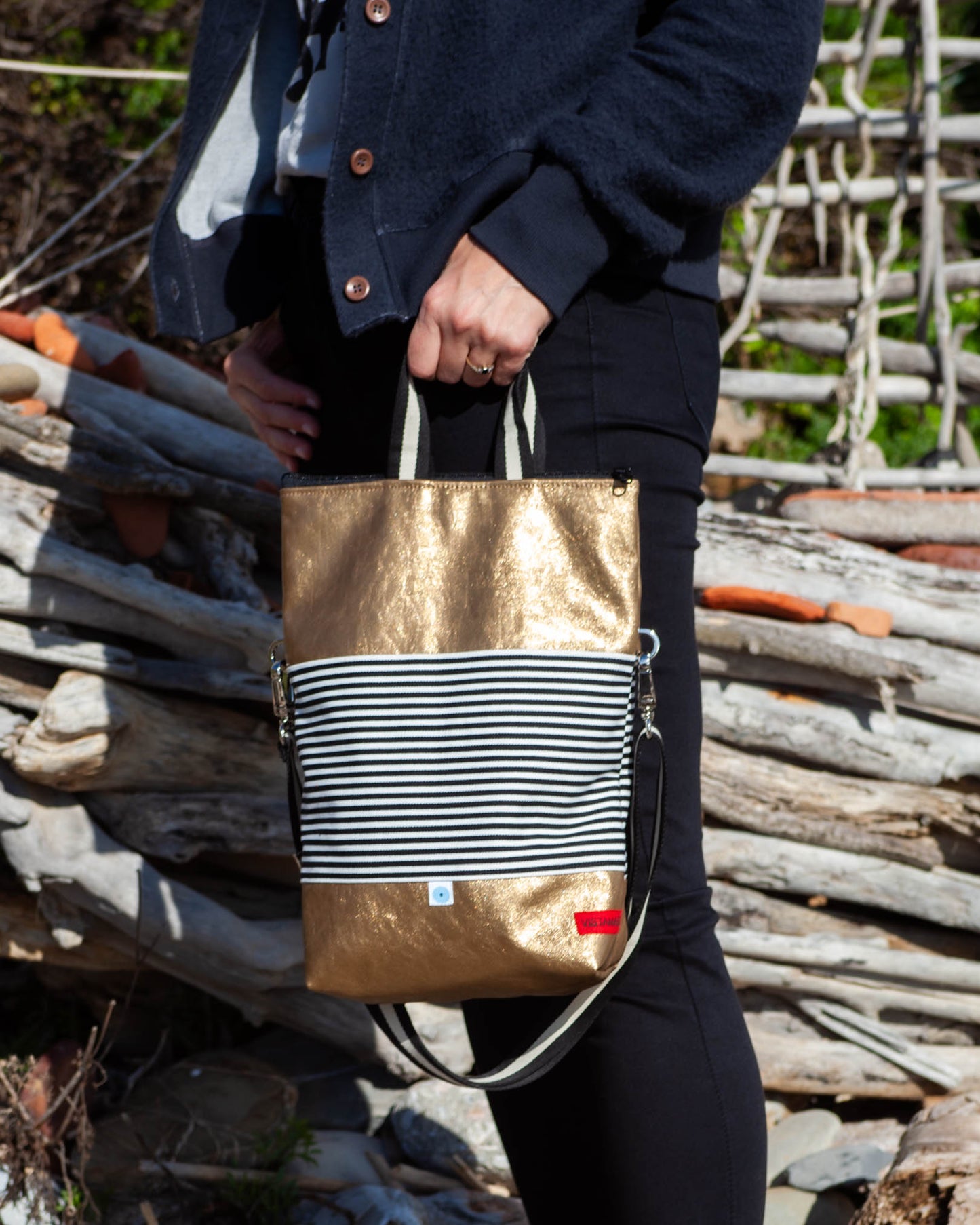 EASY BAG SIENA grün | schwarz