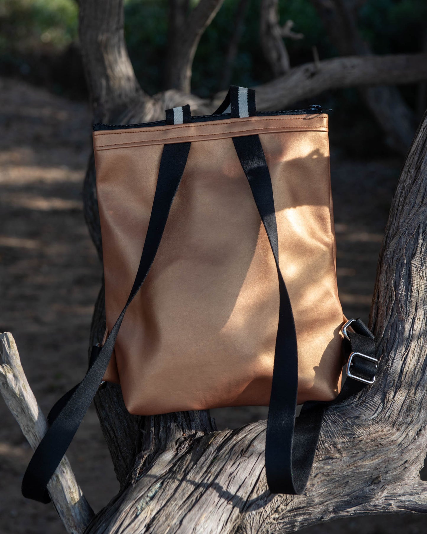 ZAINO TETI oro cipria I nero