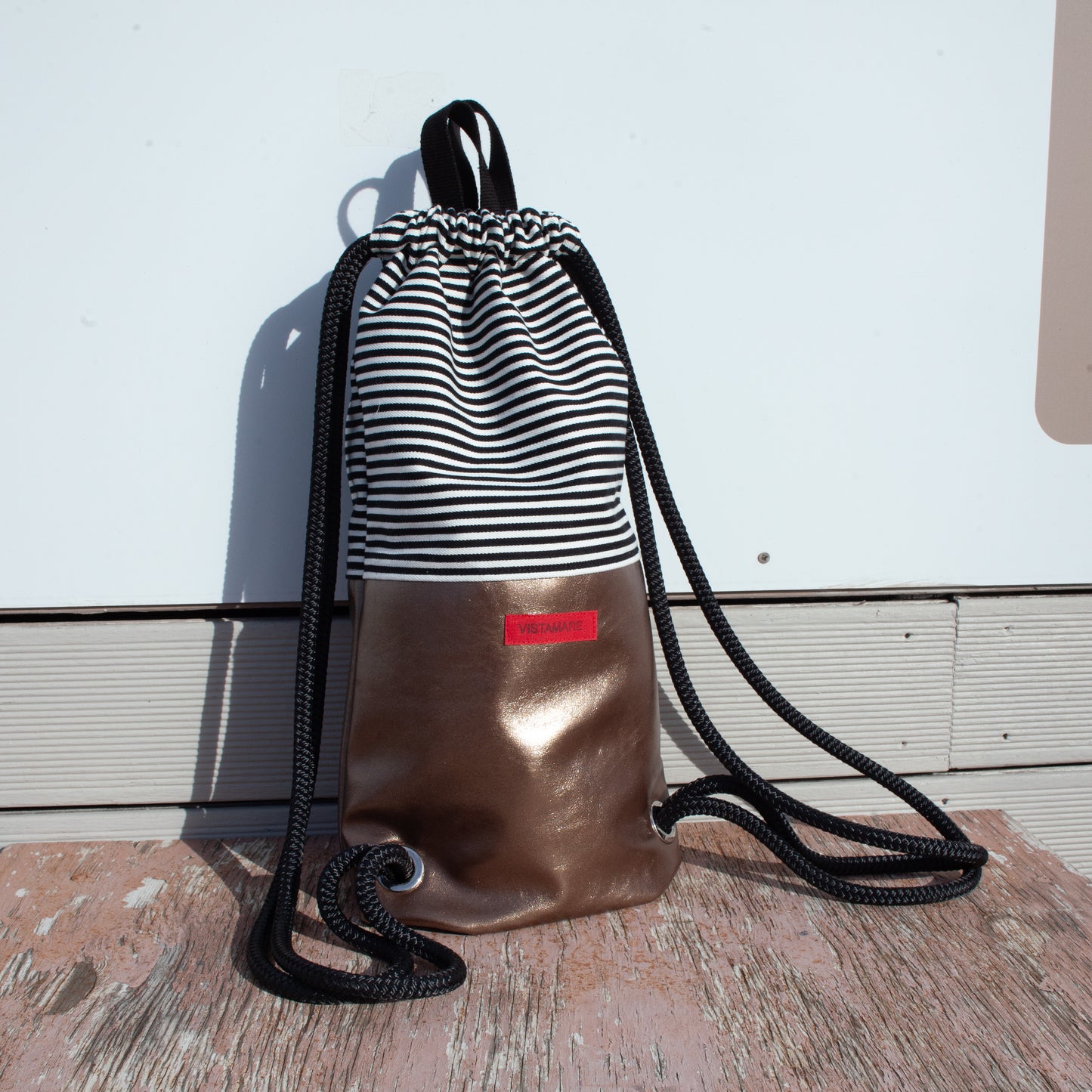 ZAINO BARATTI bronzo lamé | riga