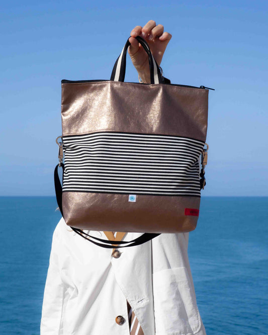 BAG WITH STRIPES