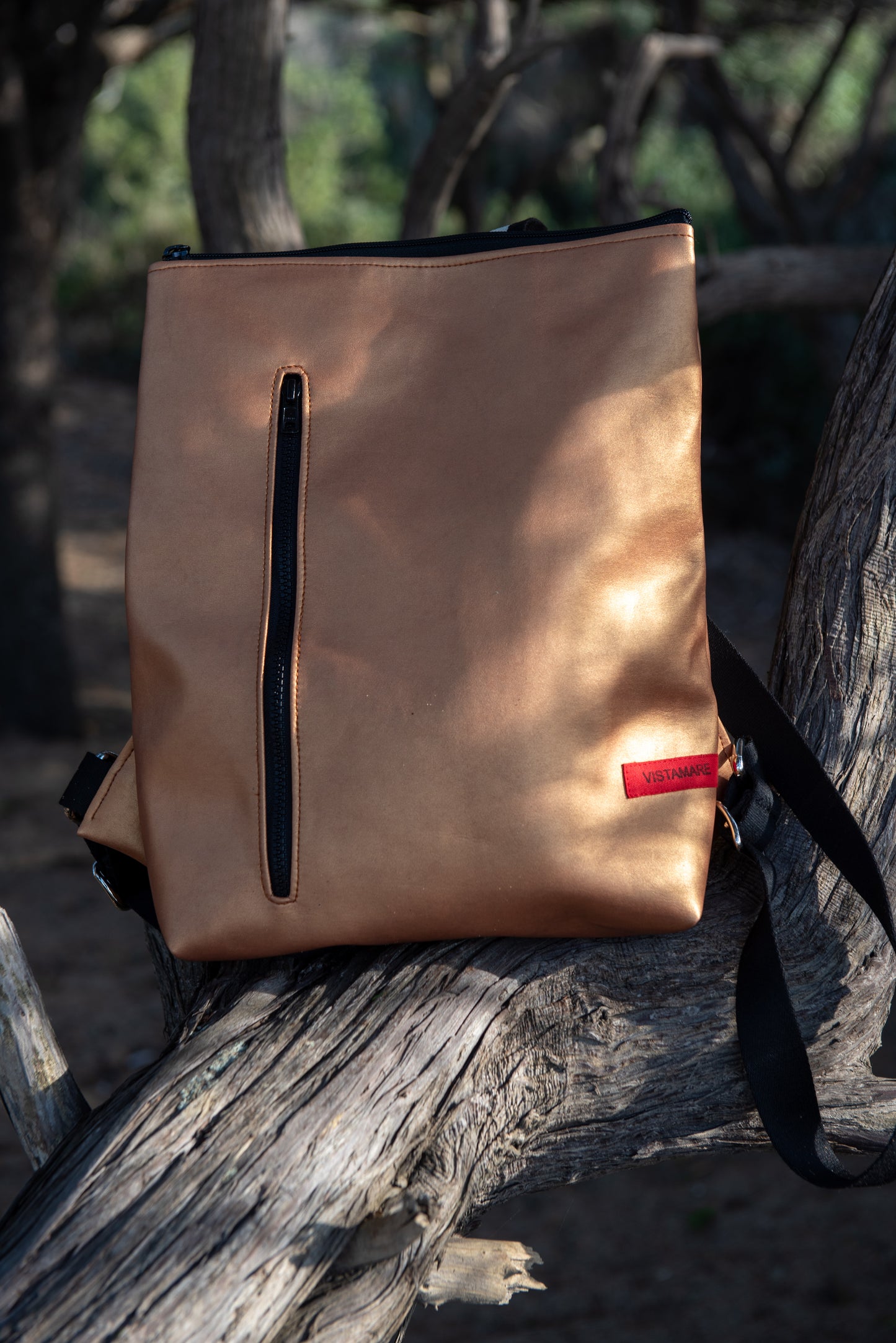 ZAINO TETI oro cipria I nero