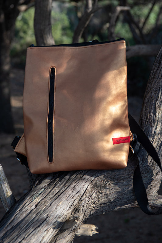 ZAINO TETI oro cipria I nero