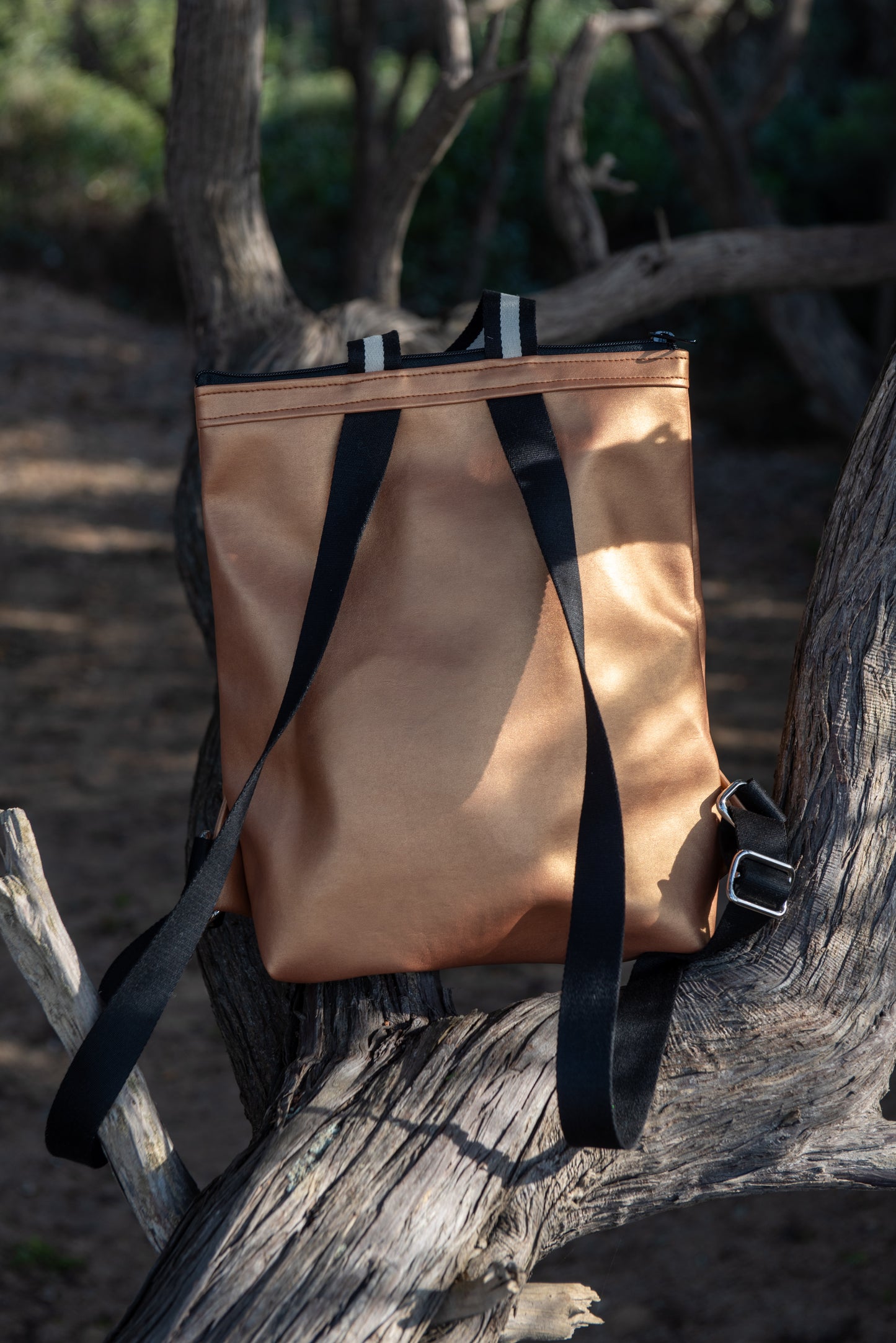 ZAINO TETI oro cipria I nero