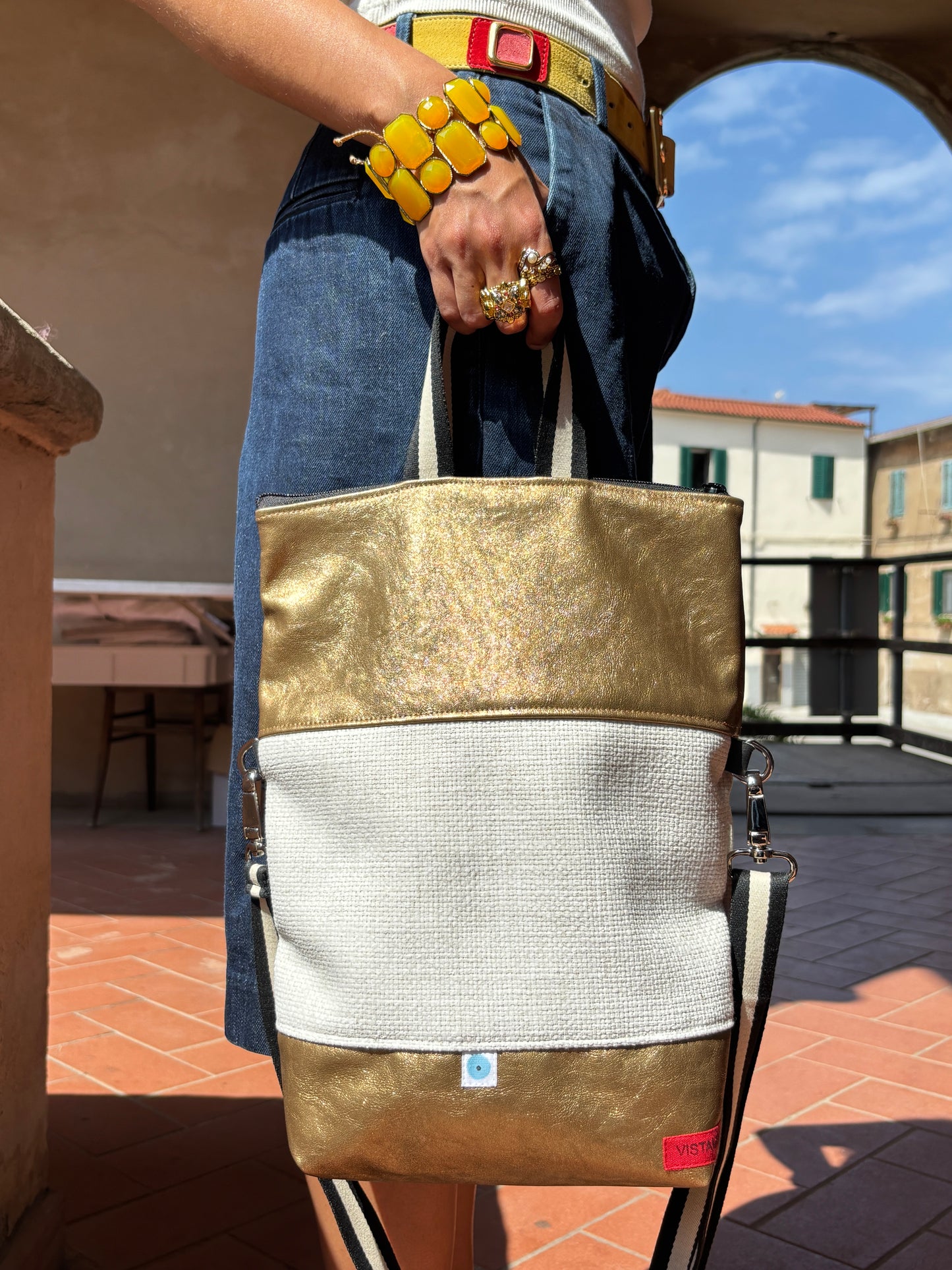 EASY BAG SIENA grün | schwarz