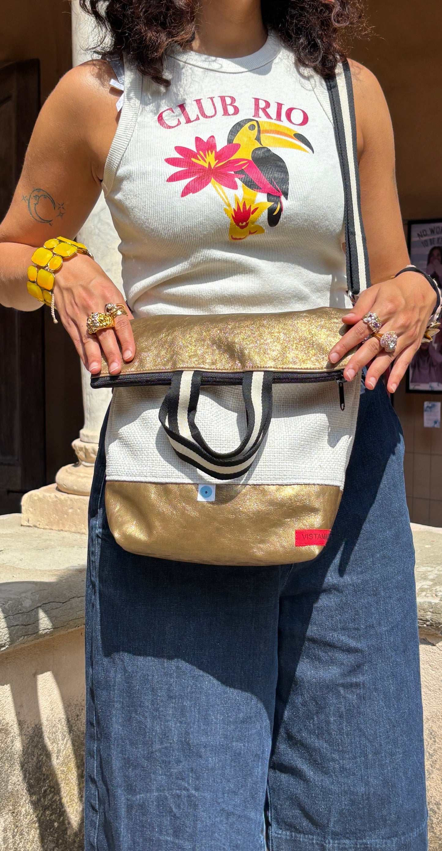 EASY BAG SIENA grün | schwarz