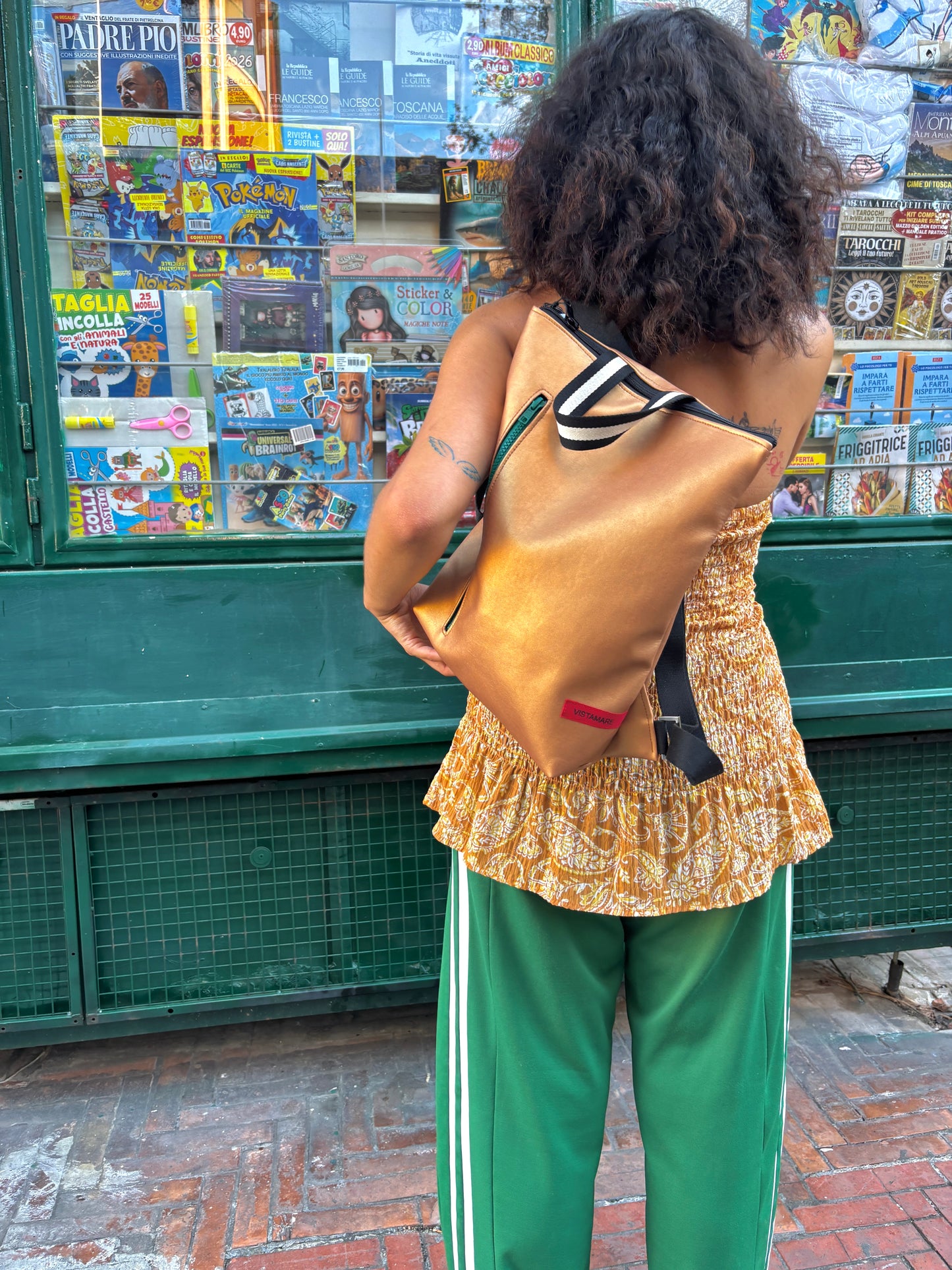 TETI BACKBAG golded