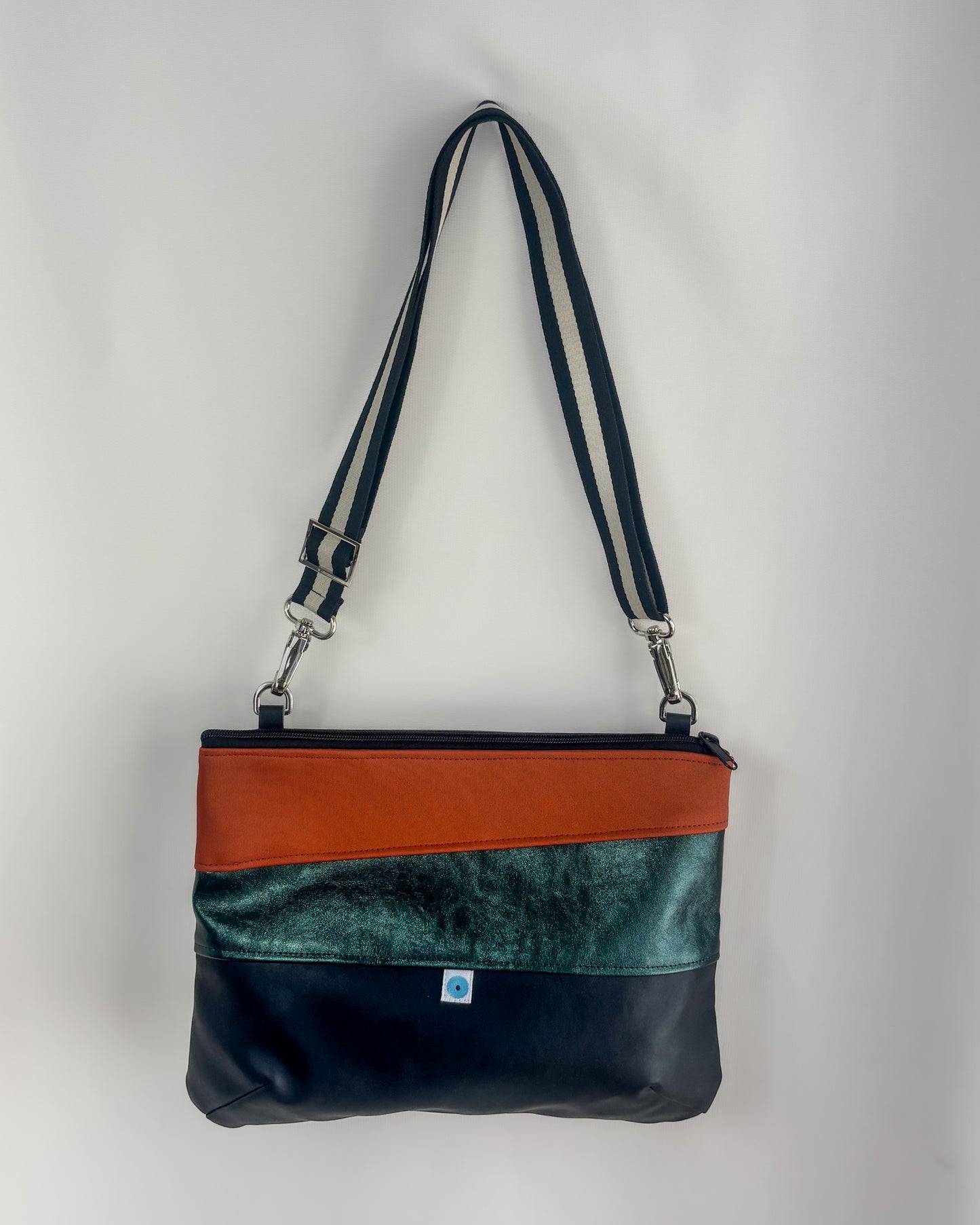 PIANOSA BAGUETTE camel/green/black