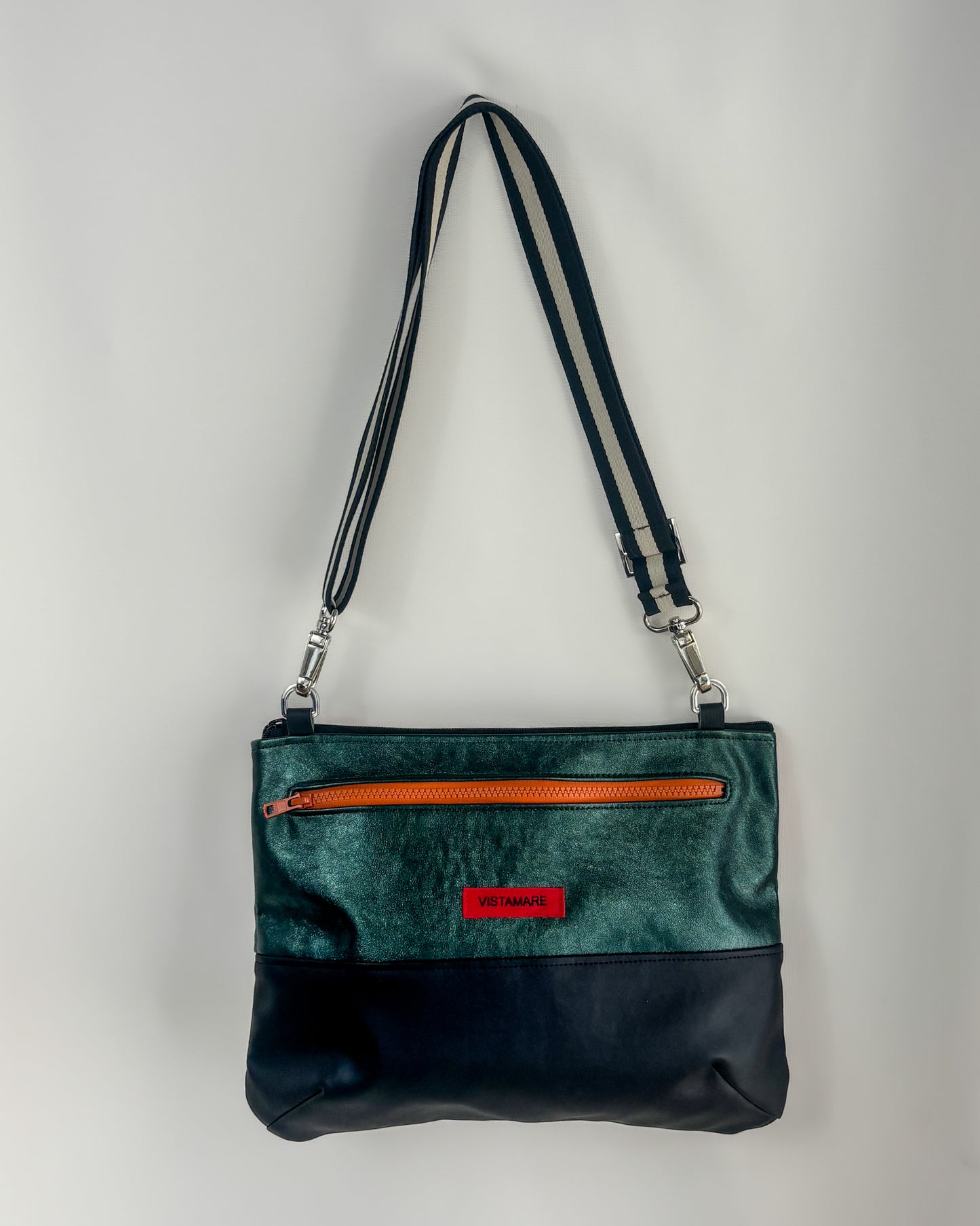 PIANOSA BAGUETTE camel/green/black