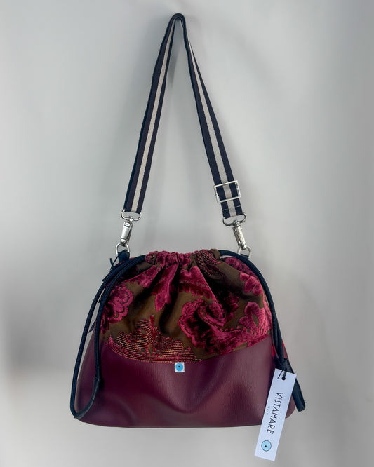 MAXI CAPRAIA BUCKET burgundy/velours