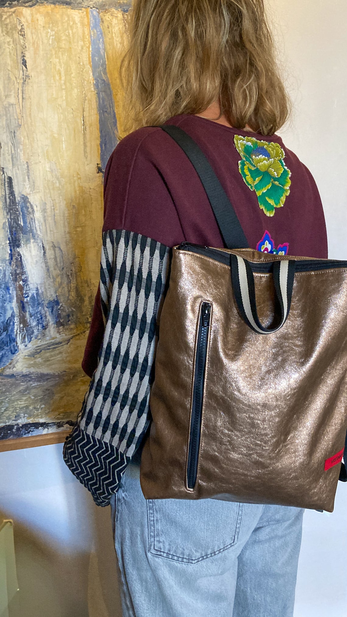 TETI BACKBAG bronze