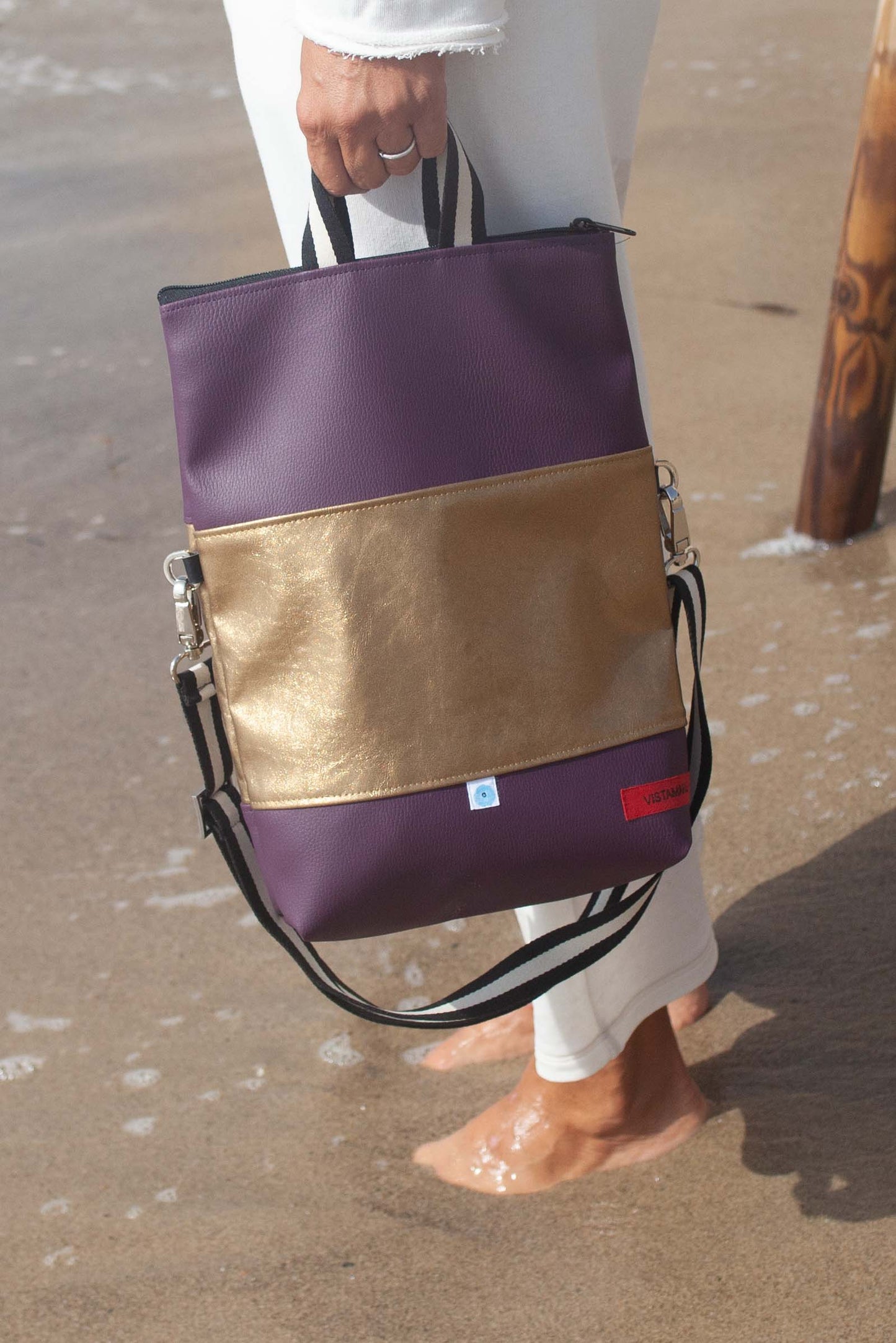 EASY BAG SIENA  prugna | ottone