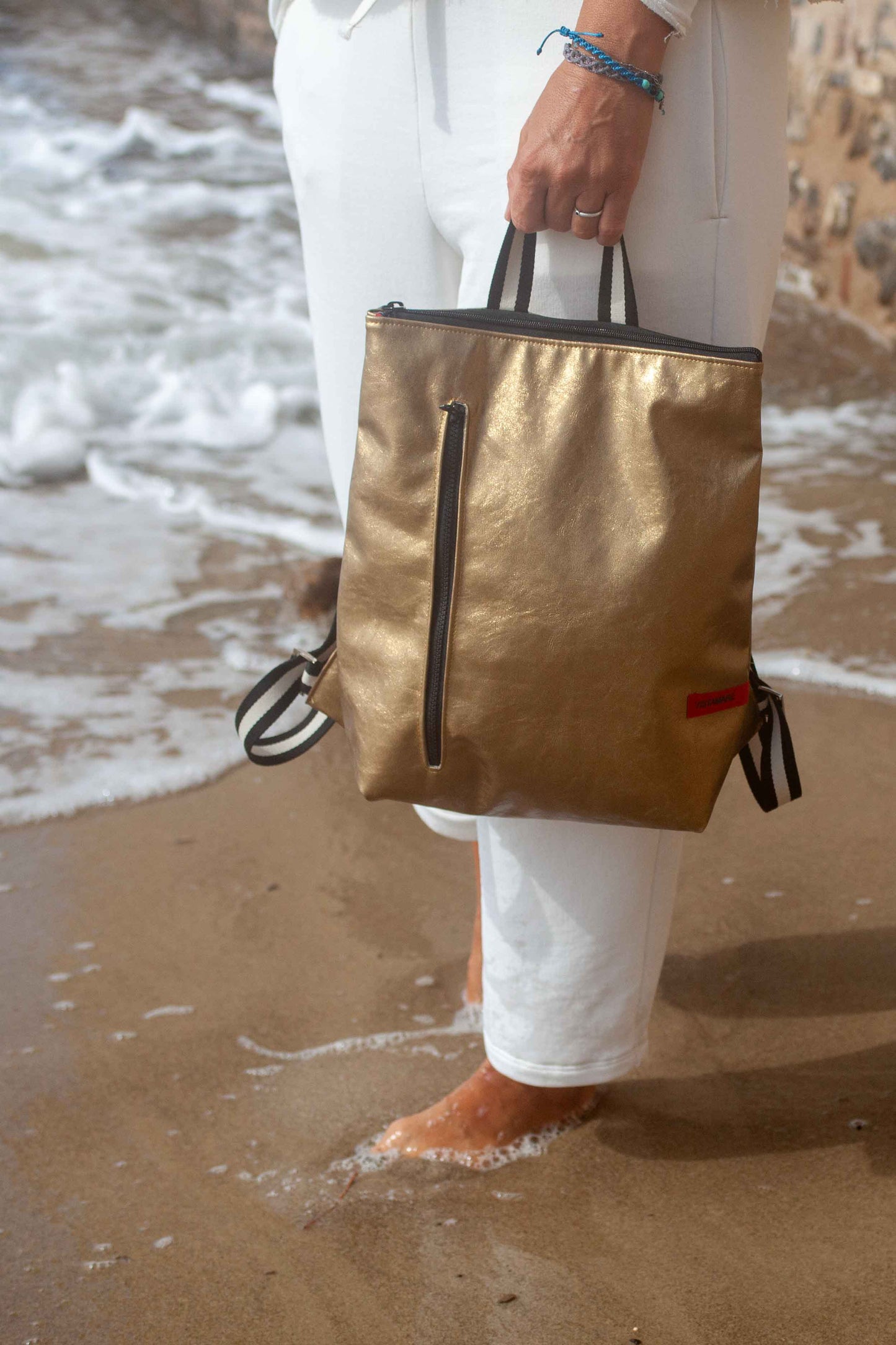 ZAINO TETI ottone I nero