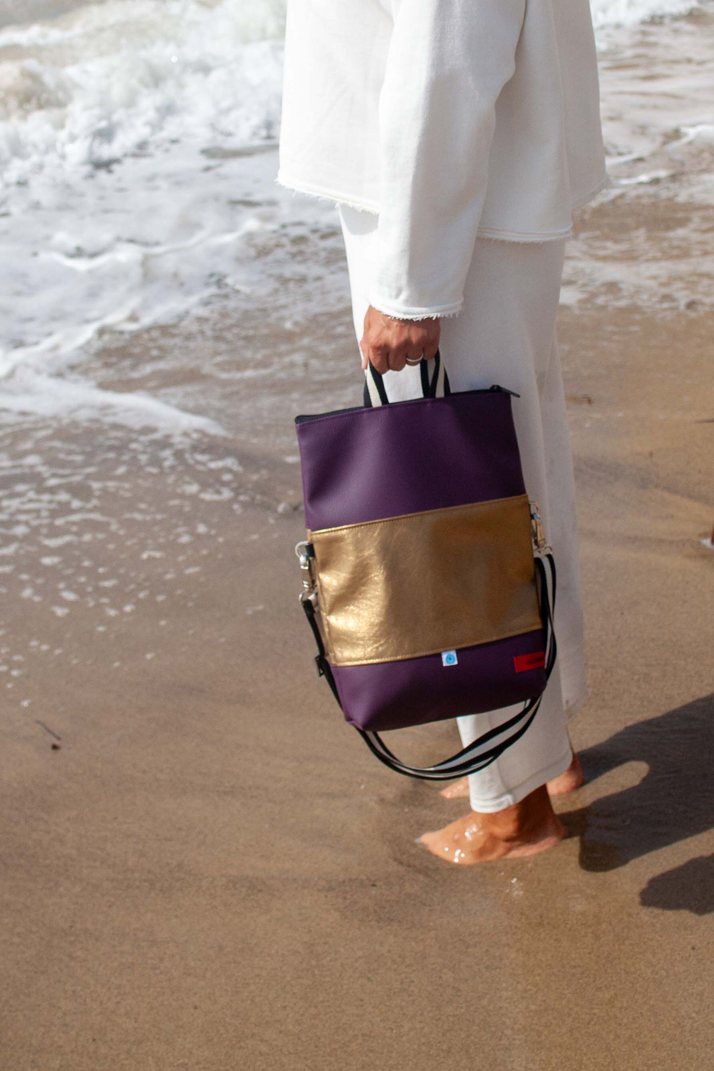 EASY BAG SIENA  prugna | ottone