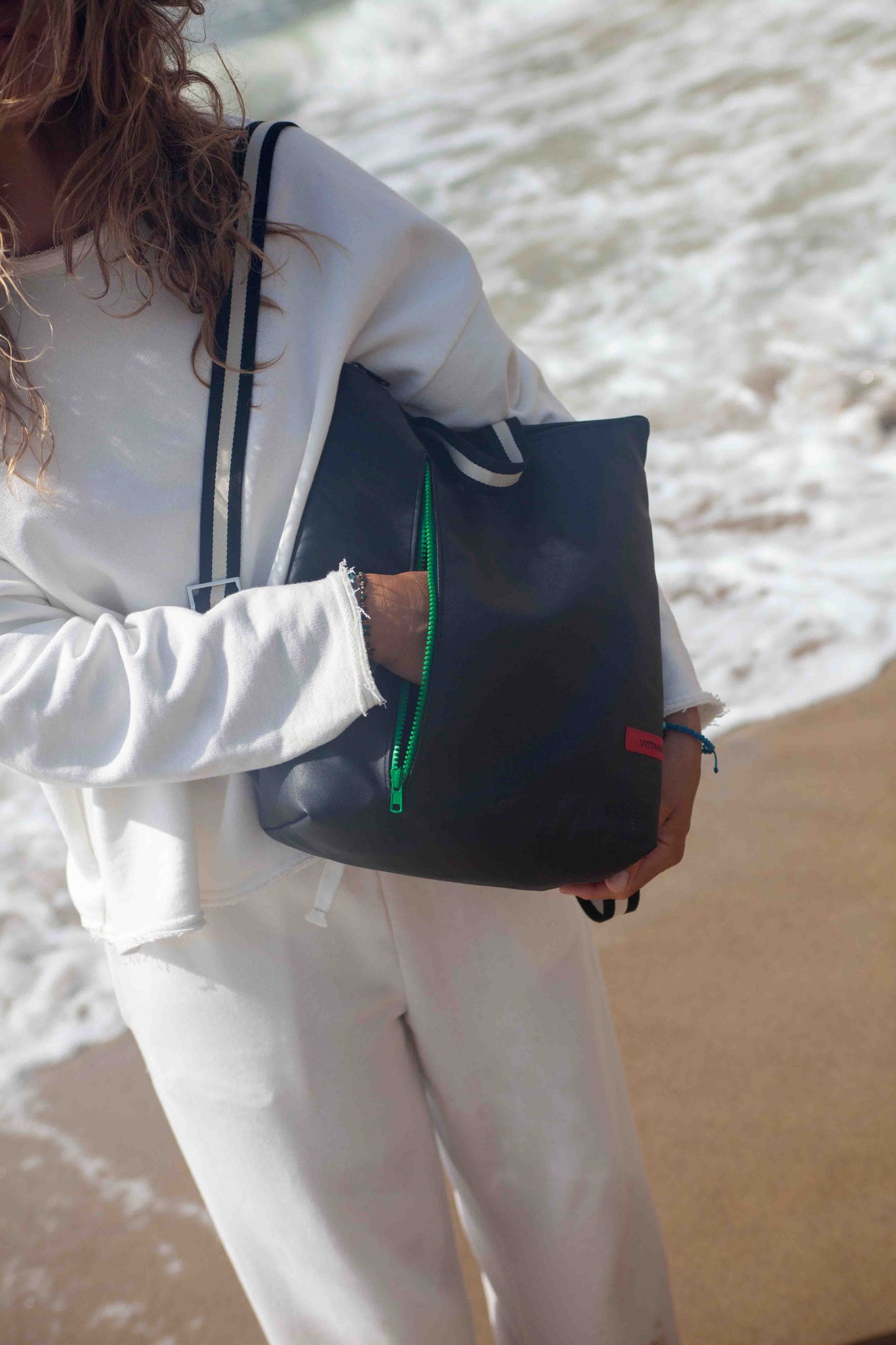 ZAINO TETI nero I verde