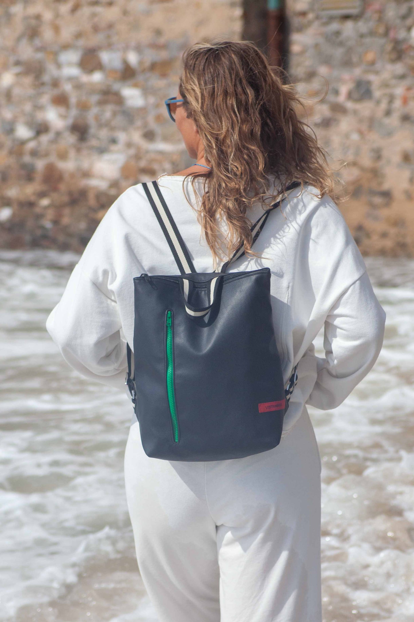 ZAINO TETI nero I verde