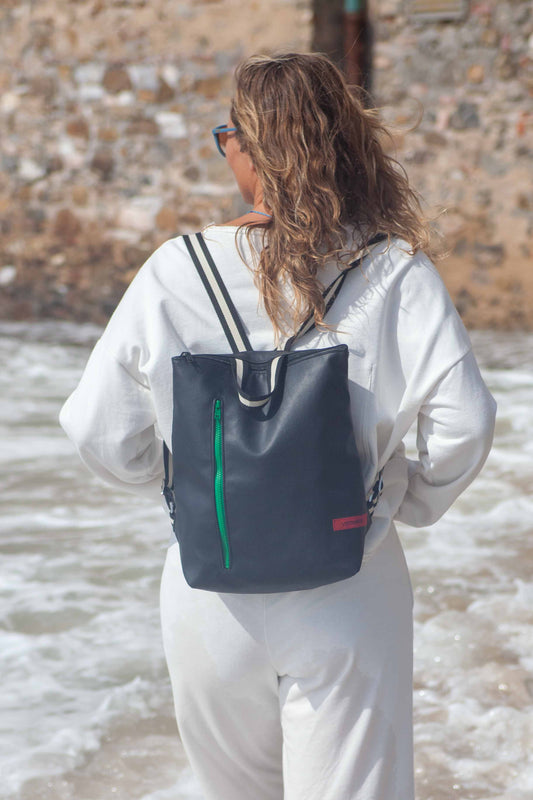 ZAINO TETI nero I verde