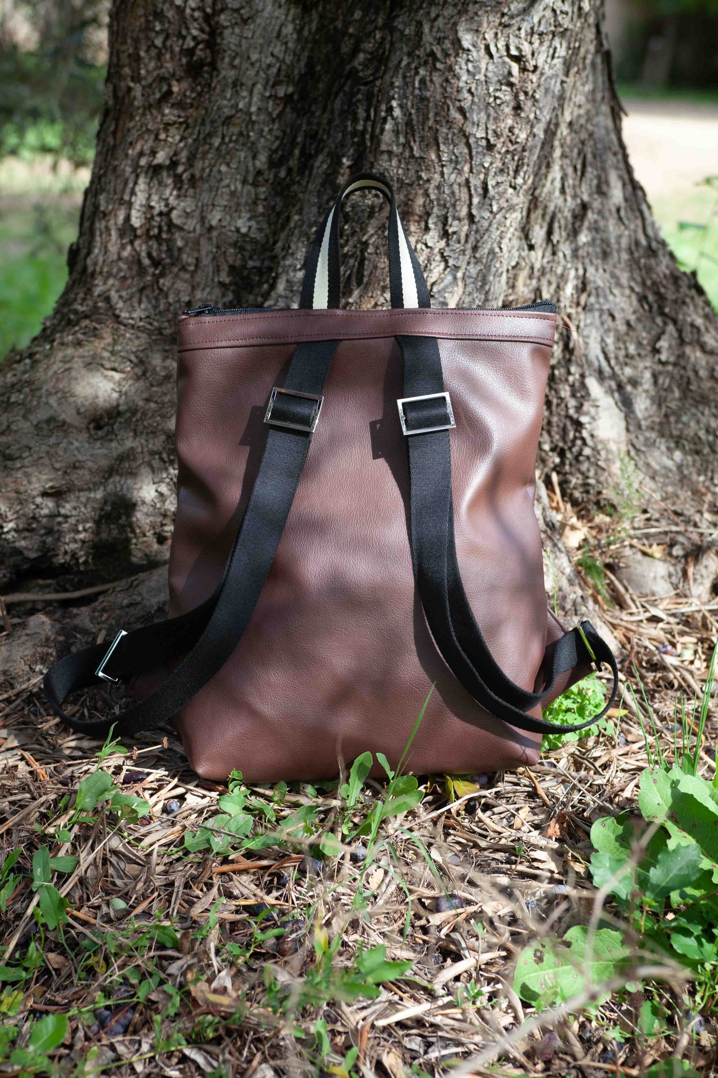 ZAINO TETI castagno I metallo