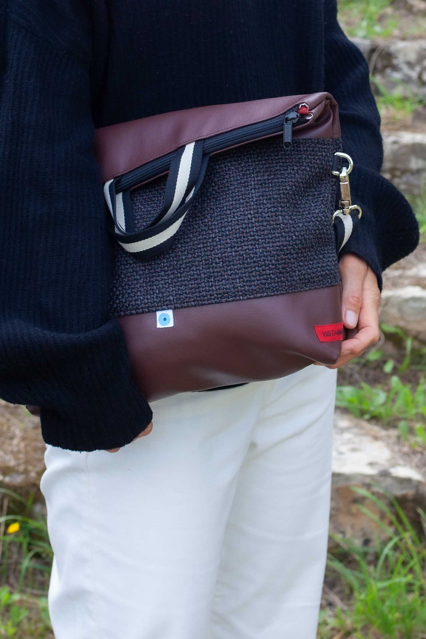 EASY BIG ROMA castagno | grigio | nero