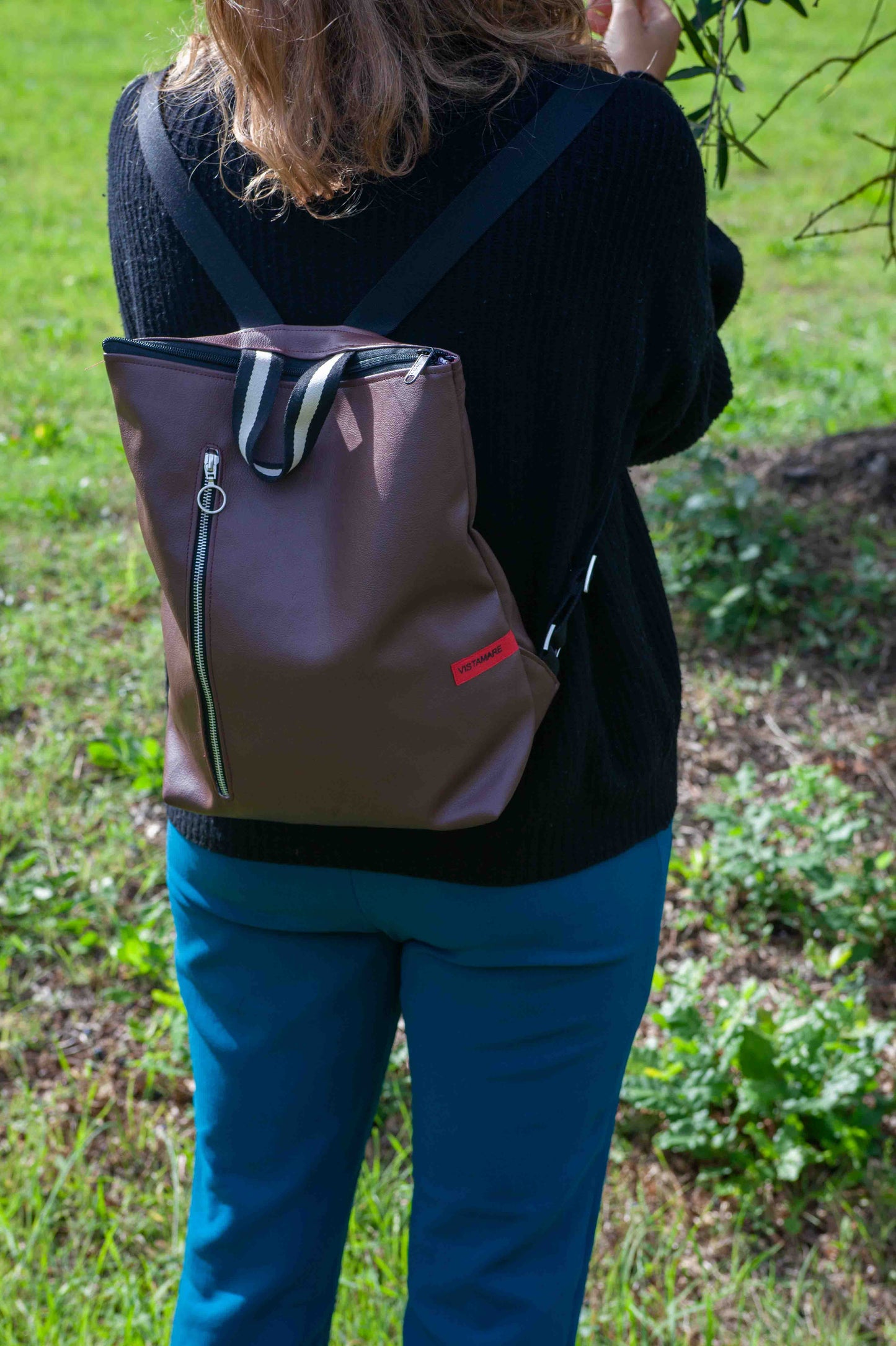 ZAINO TETI castagno I metallo