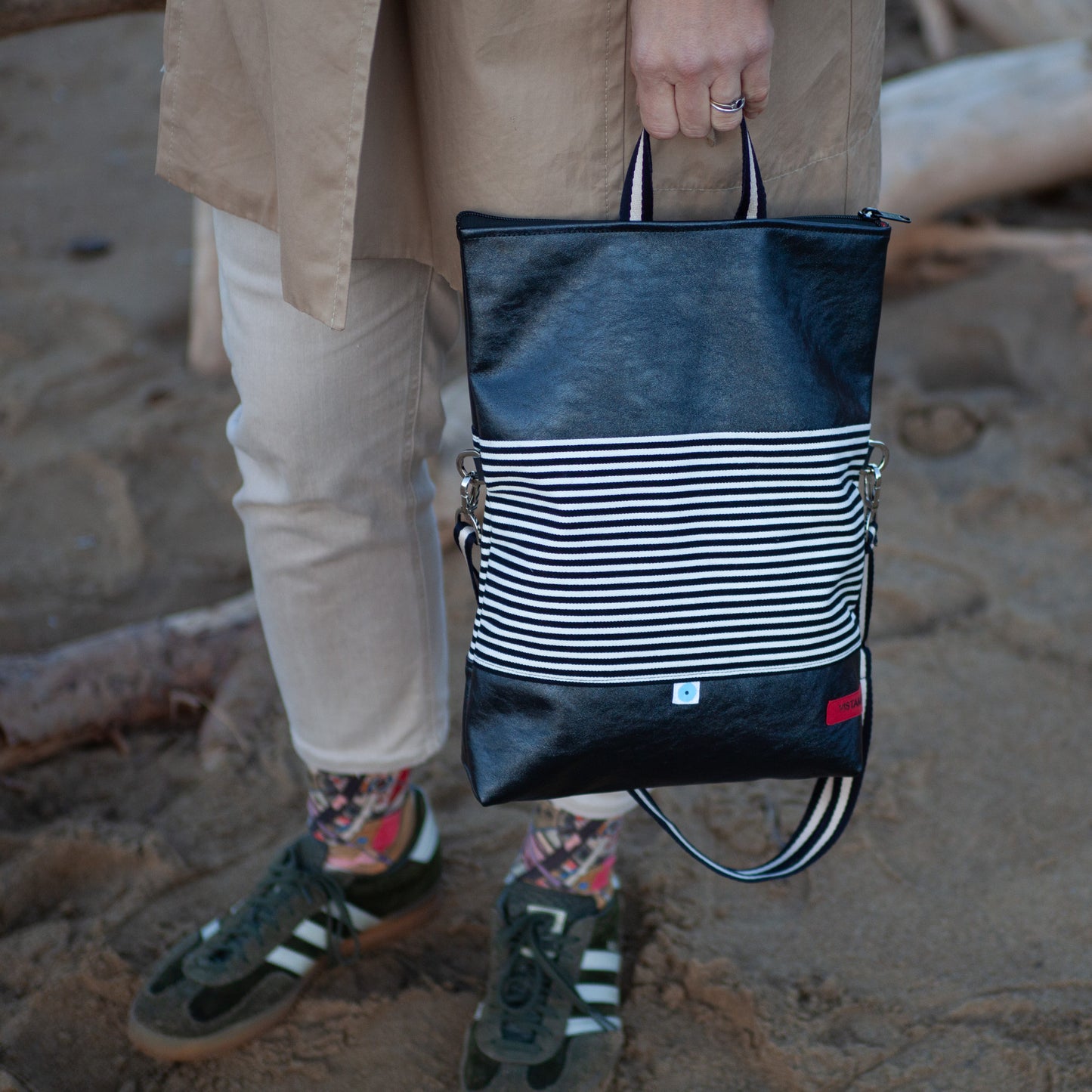 EASY BAG SIENA grün | schwarz