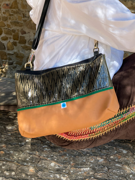 PIANOSA BAGUETTE camel I carbon
