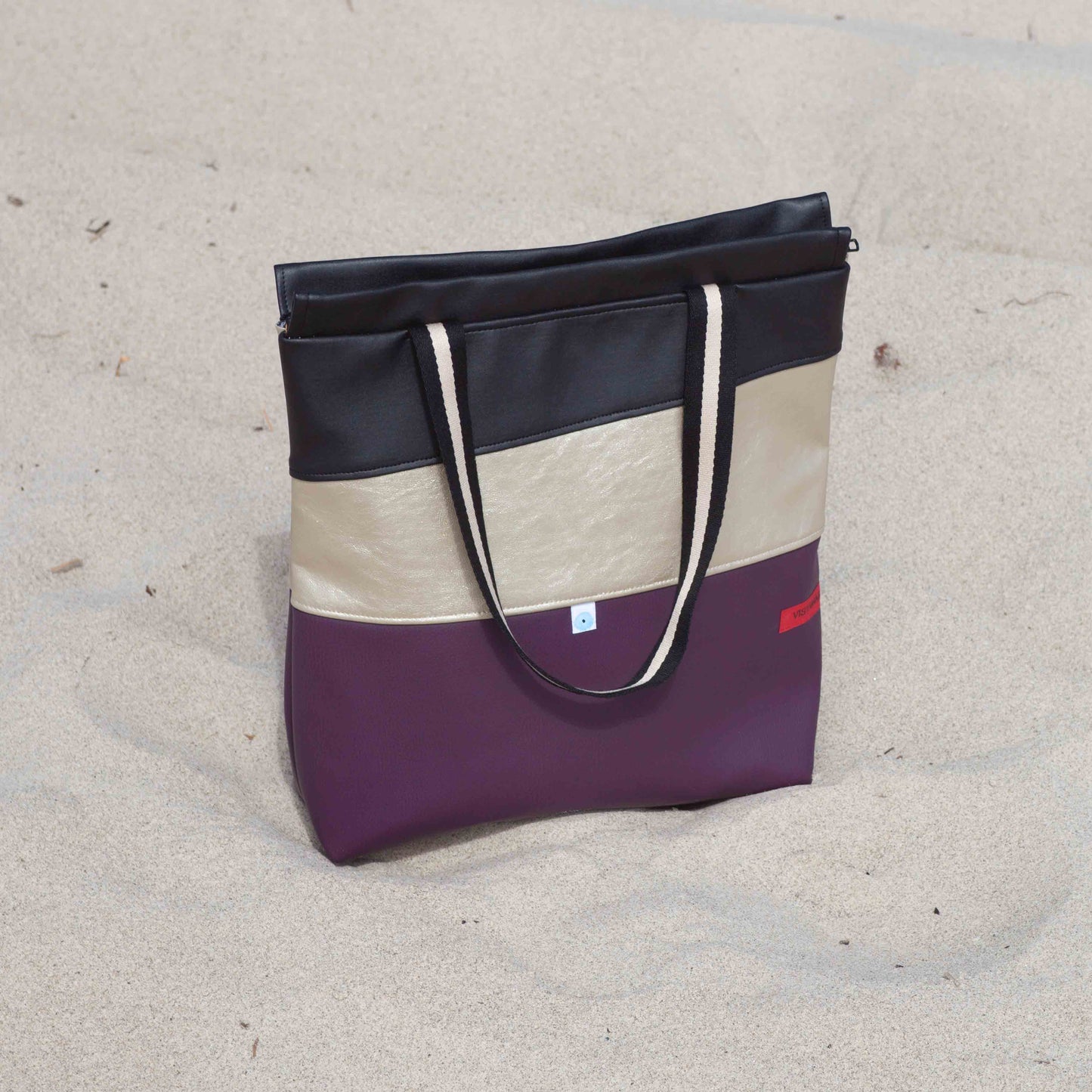 ZAINO MILANO prugna I oro I nero