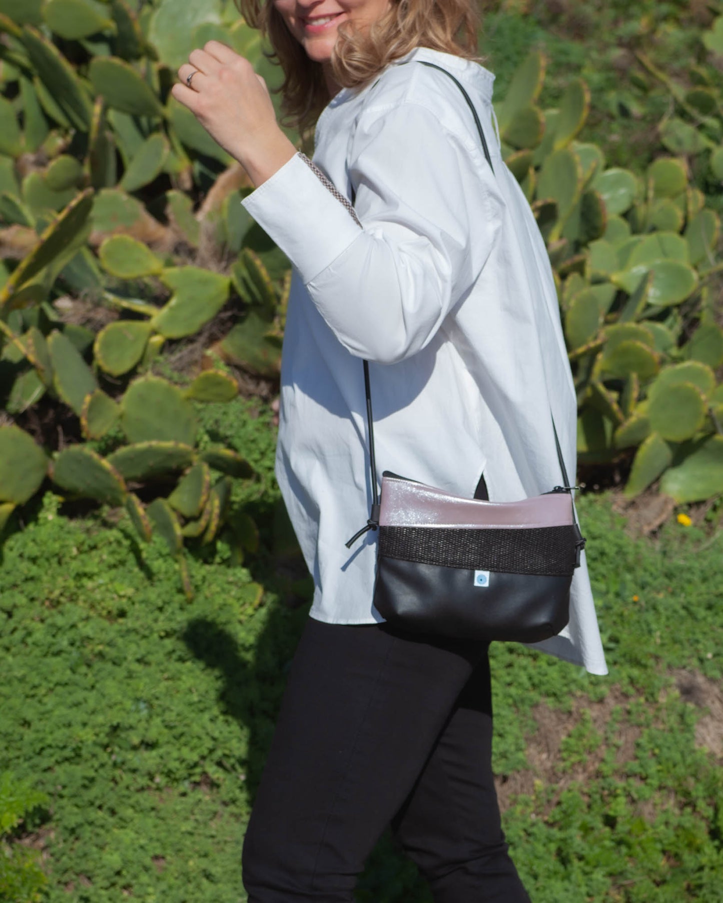 MINI PIANOSA BAG nero I glicine