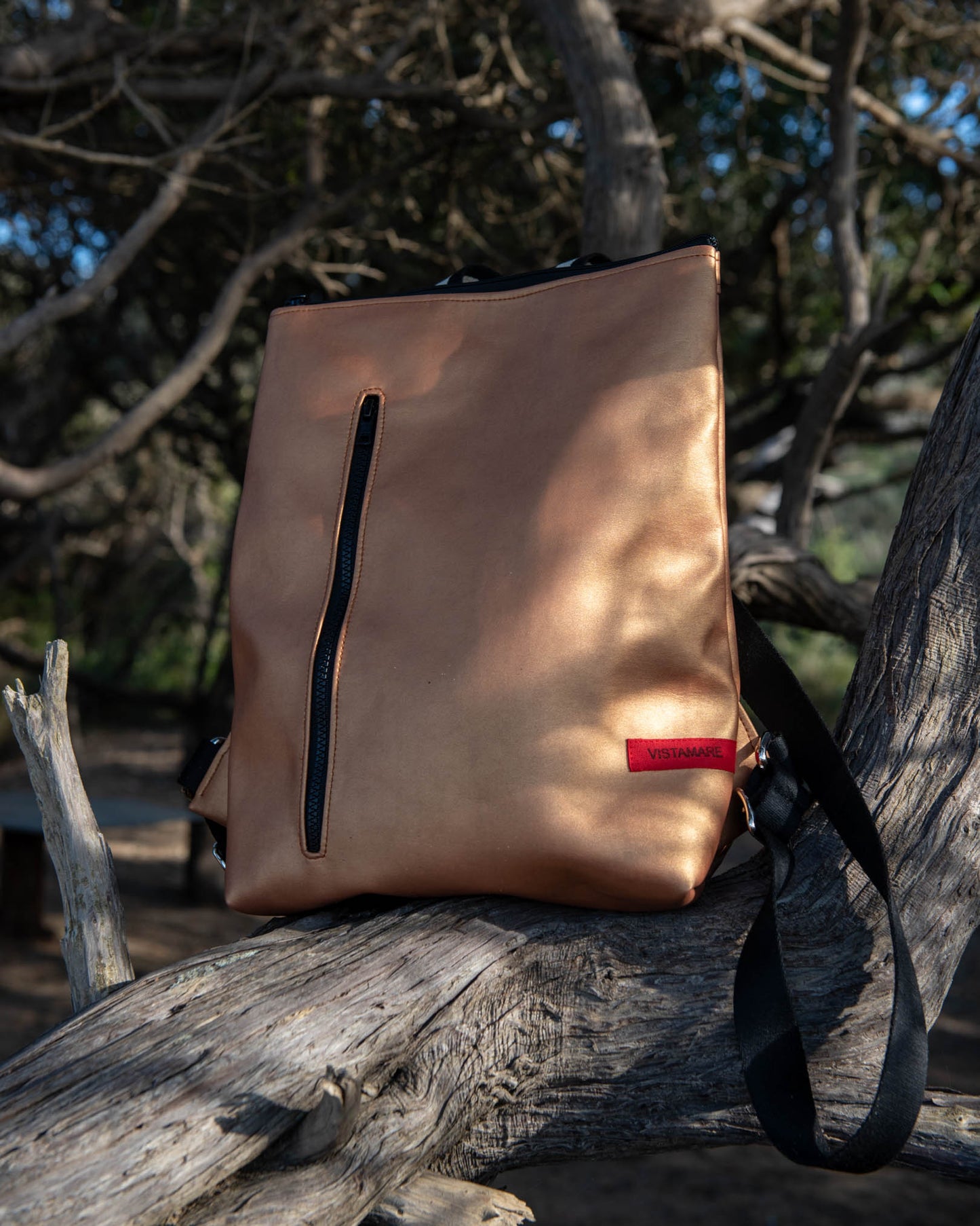 ZAINO TETI oro cipria I nero