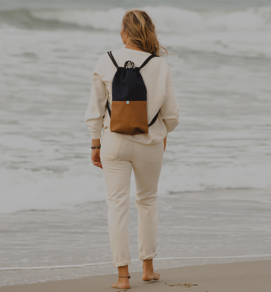 ZAINO BARATTI nocciola | blu navy